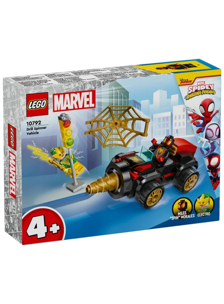 LEGO Marvel Spidey and his Amazing Friends Drill Spinner Vehicle (10792)
