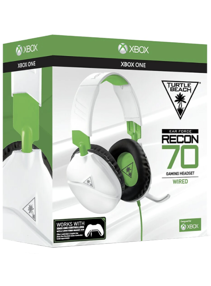 Headphones Turtle Beach Recon 70X White - Xbox One