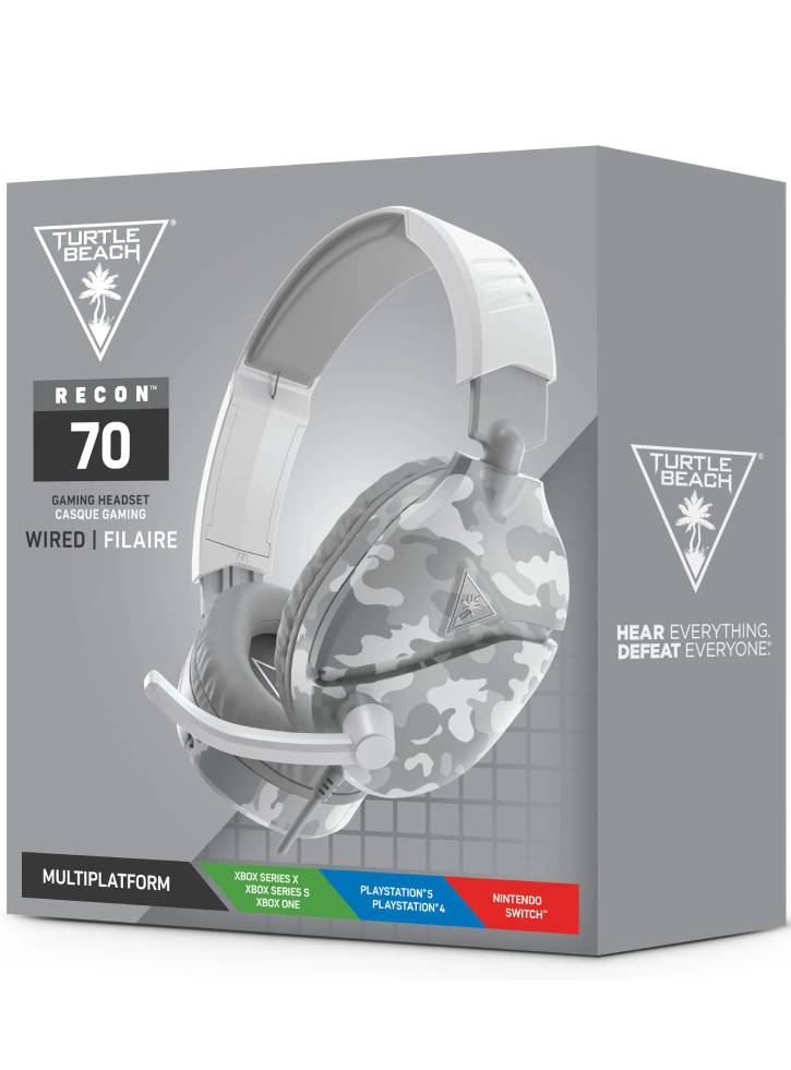 Turtle Beach Recon 70 Arctic Camo - Xbox/PlayStation/Nintendo/PC