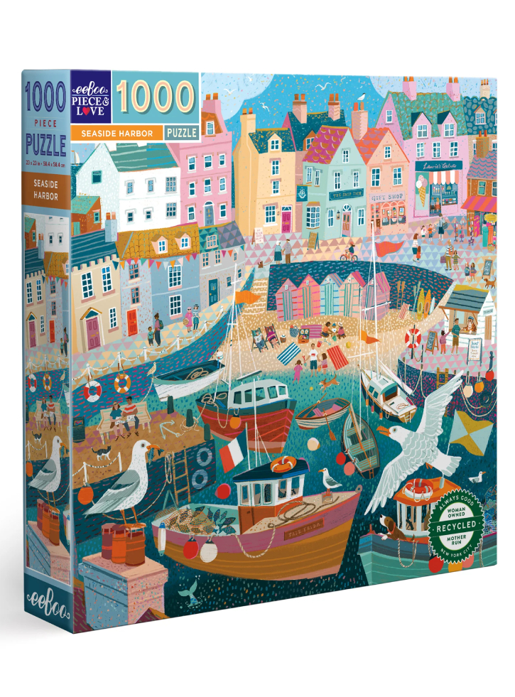 Puzzle EEBOO 1000pc Seaside Harbor (EPZTSEA)