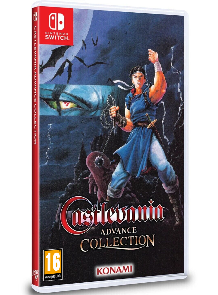 Castlevania Advance Collection Classic Edition Dracula X Cover - Nintendo Switch