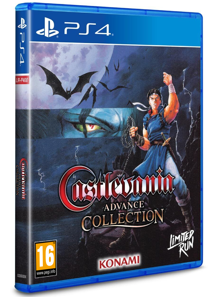 Castlevania Advance Collection Classic Edition Dracula X Cover - Playstation 4