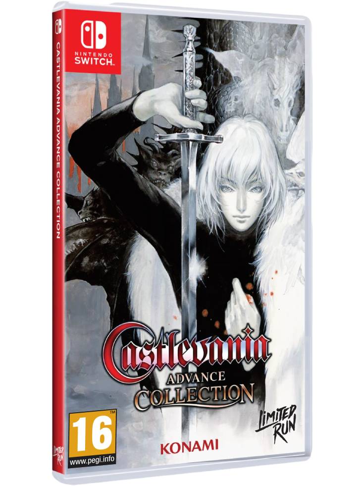 Castlevania Advance Collection Classic Edition Aria of Sorrow Cover - Nintendo Switch
