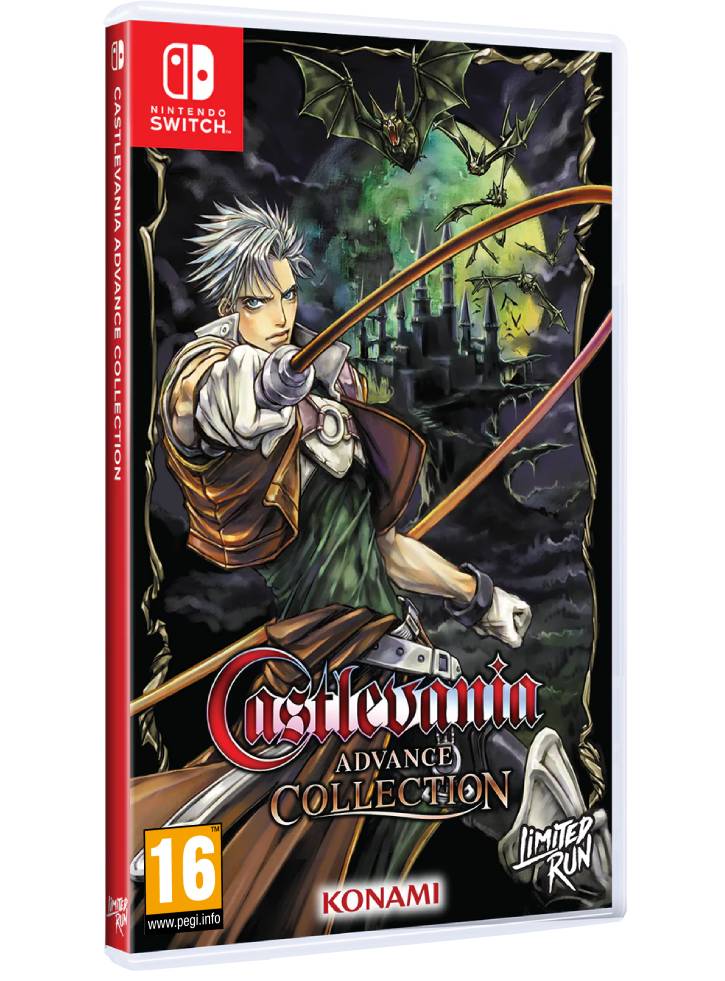 Castlevania Advance Collection Classic Edition Circle of the Moon Cover - Nintendo Switch