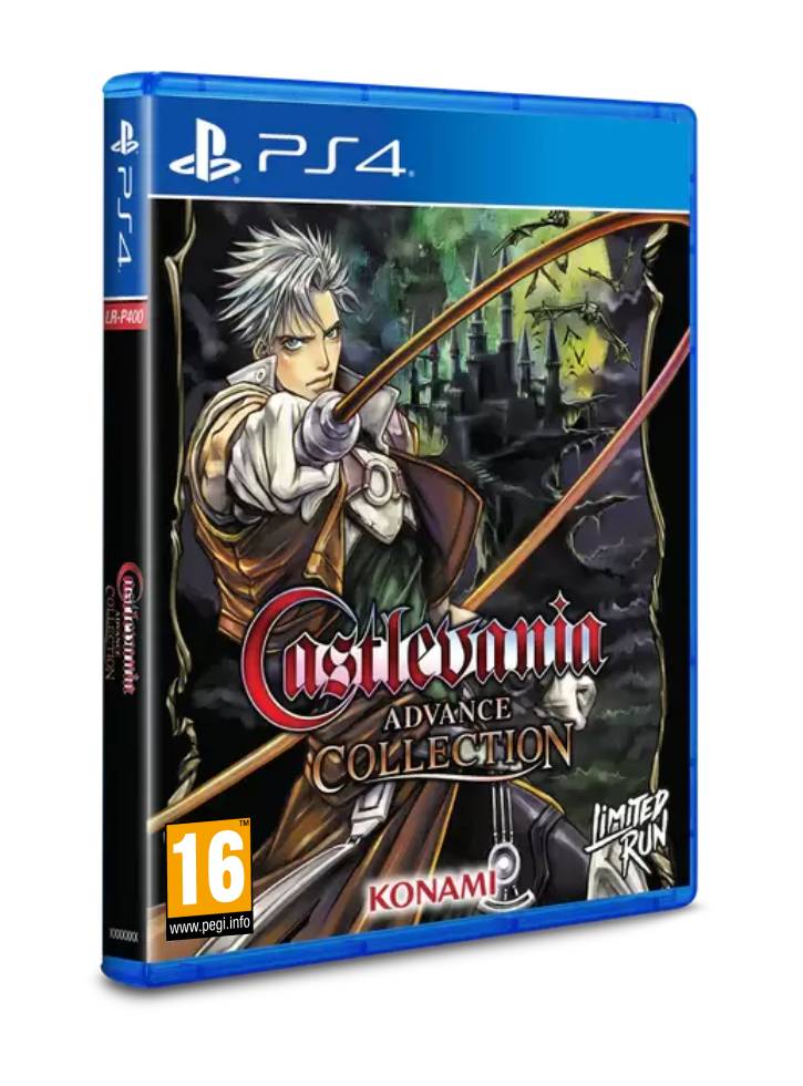 Castlevania Advance Collection Classic Edition Circle of the Moon Cover - Playstation 4
