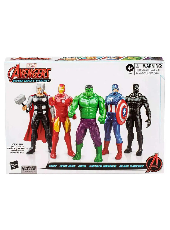 Marvel Avengers Beyond Earths Mightiest Action Figure Set 5pk (F8677)