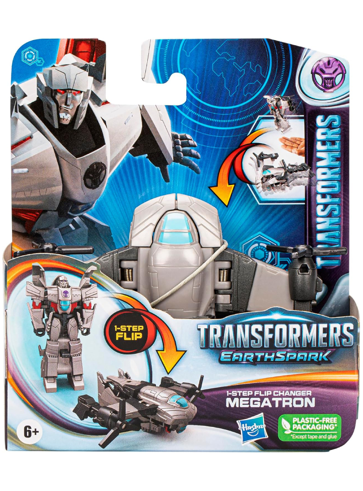 Transformers Earthspark 1-Step Flip Changer Megatron (F6720)
