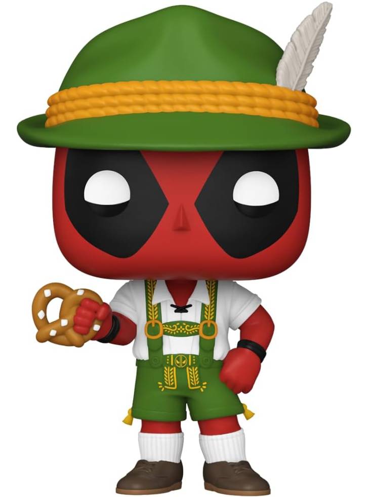 Funko Pop Marvel Deadpool Lederhosen Deadpool #1341 11cm