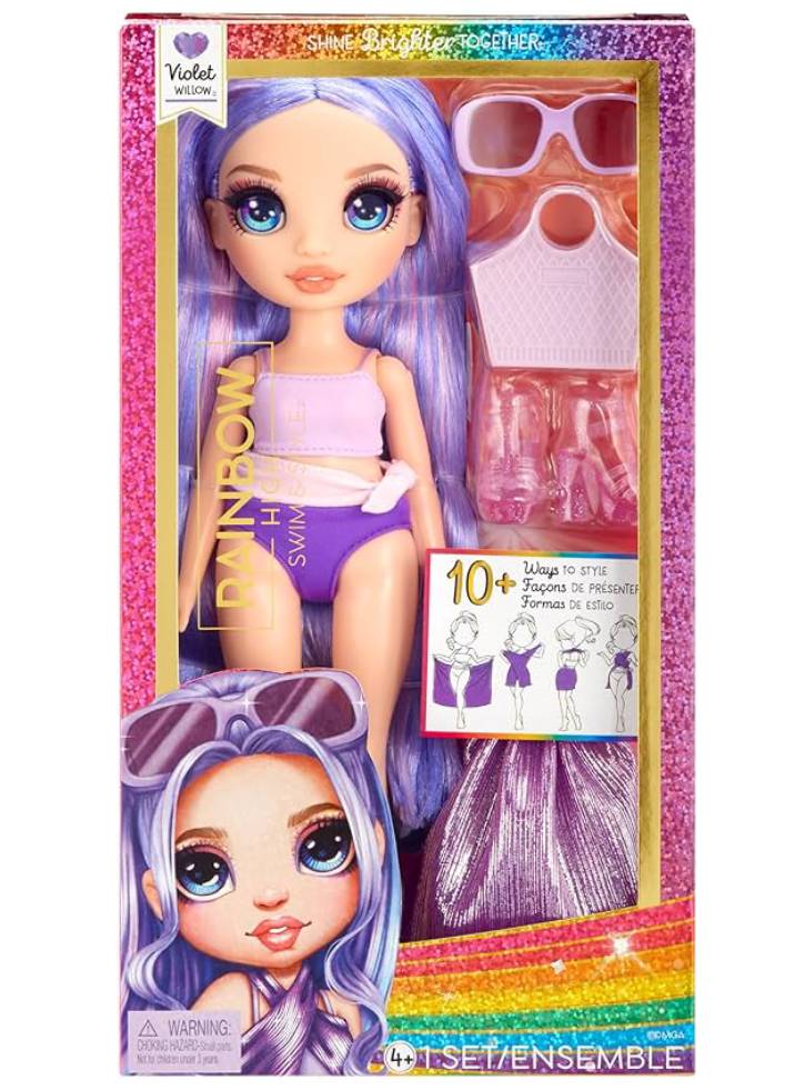 Rainbow High Swim Fashion Doll Violet