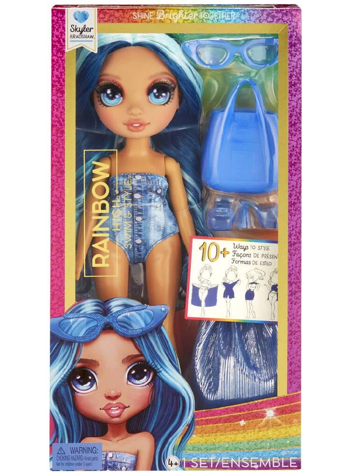 Rainbow High Swim Fashion Doll Skyler