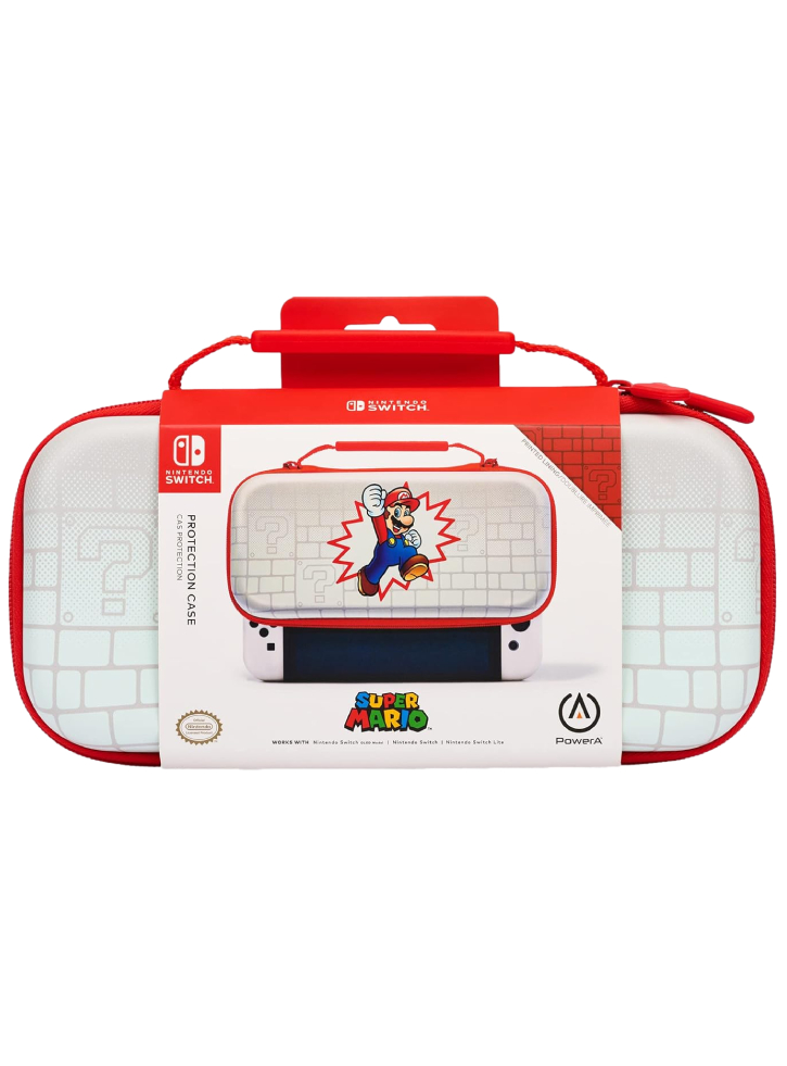 Case PowerA Protection Brick Breaker Mario - Nintendo Switch