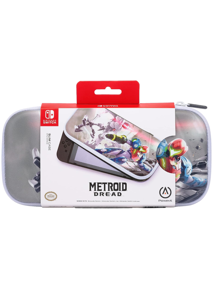 Case PowerA Slim Metroid Dread - Nintendo Switch