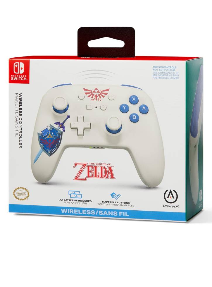 Controller PowerA Wireless Sworn Protector - Nintendo Switch