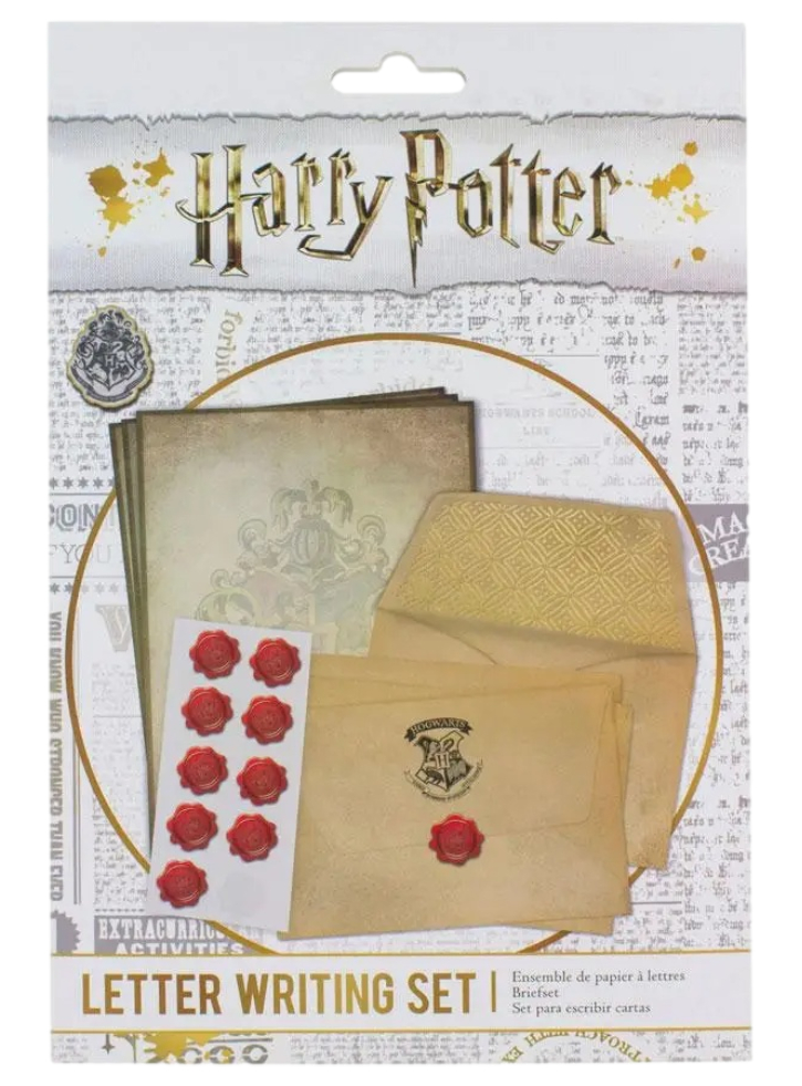 Paladone Harry Potter Hogwarts Letter Writing Set with Envelopes