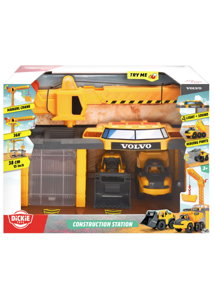 Dickie Toys Volvo Construction Station (I-203726009)