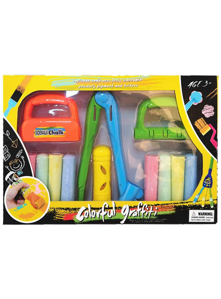 HAPPY SUMMER Chalk Playset 12 pcs (303201)