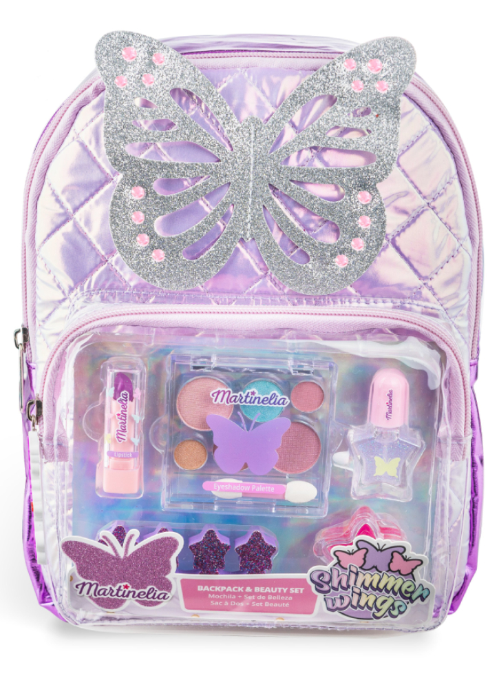 Martinelia Shimmer Wings Backpack & Beauty Set (AQ-12249)