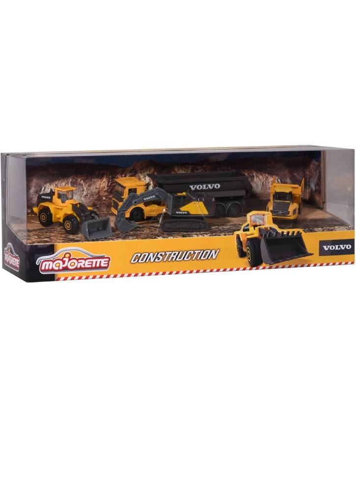 Majorette Volvo Construction 4 pcs Giftset (212057287SDN)
