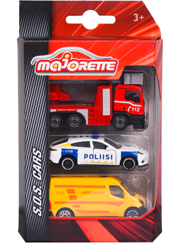 Majorette S.O.S Set 3 pcs (212057261IM1)