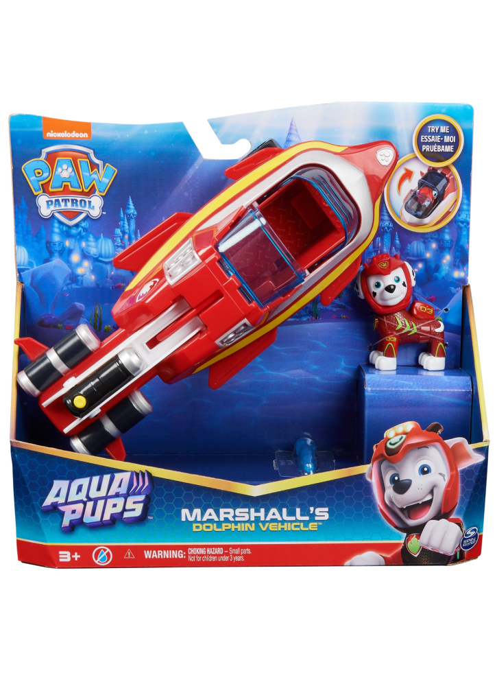 Paw Patrol Aqua Pups Marshalls Dolphin Vehicle (20139008)