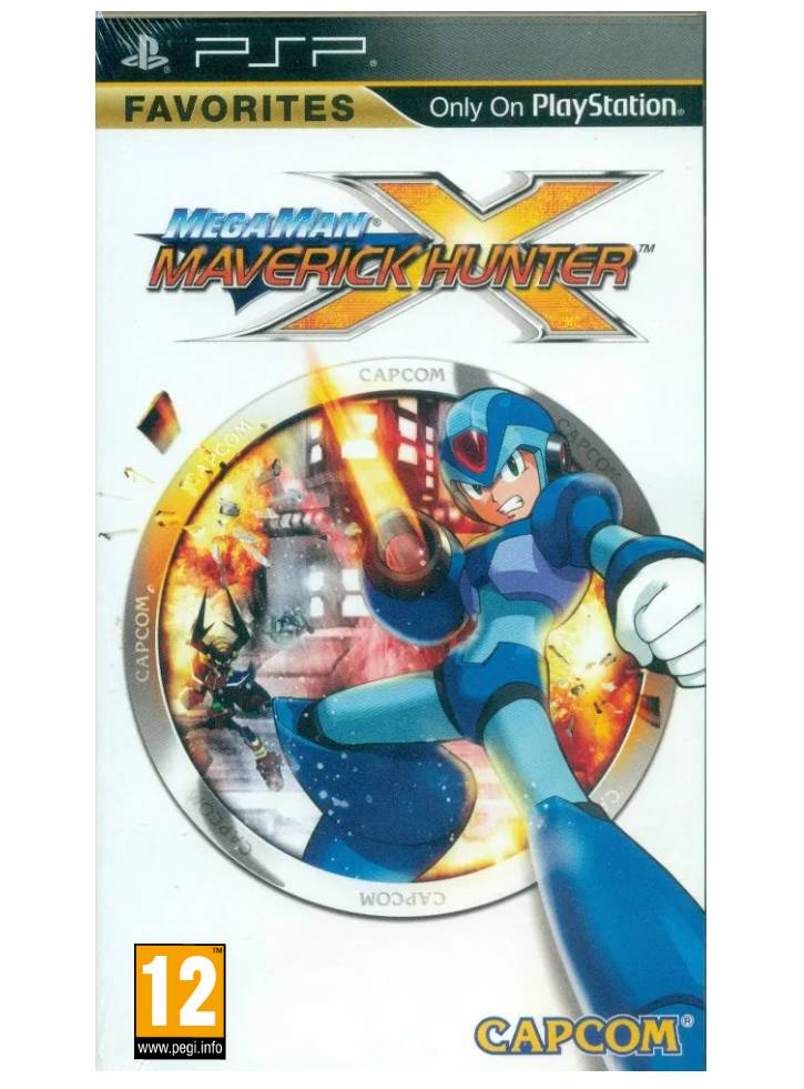 Mega Man Maverick Hunter X (Favorites) - PSP