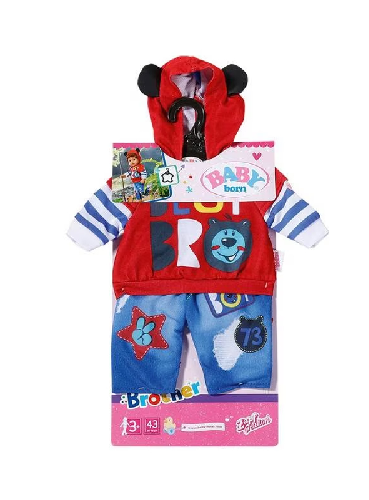 Baby Born Boy Outfit 43cm Random (828199)