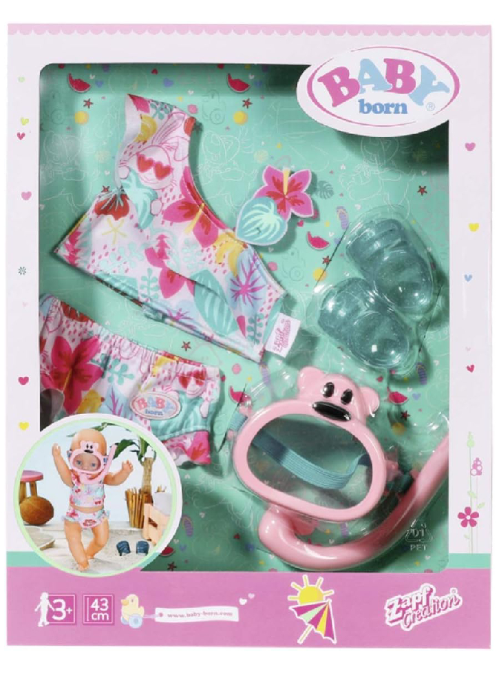 Baby Born Holiday Deluxe Bikini Set 43cm (829240)