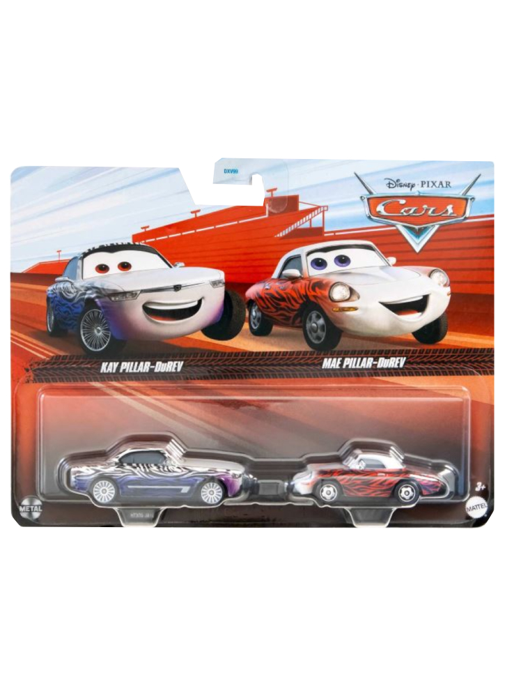 Disney Pixar Cars Kay Pillar-DuREV and Mae Pillar-DuREV (Set of 2) (HTX05)