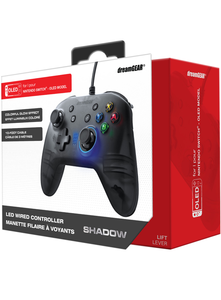 Controller Dreamgear Shadow Wired - Nintendo Switch