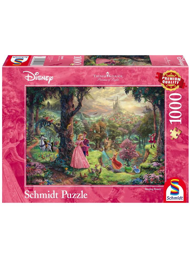 Puzzle Schmidt Thomas Kinkade Disney Sleeping Beauty 1000pc (SCH9474)