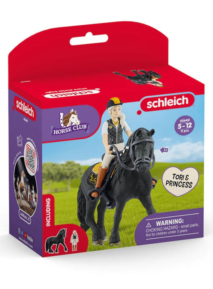 Schleich Horse Club Horse Club Tori & Princess (42640)