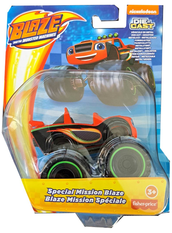 Fisher-Price Nickelodeon Blaze and the Monster Machines Special Mission Blaze Die-Cast Vehicle (HRB45)