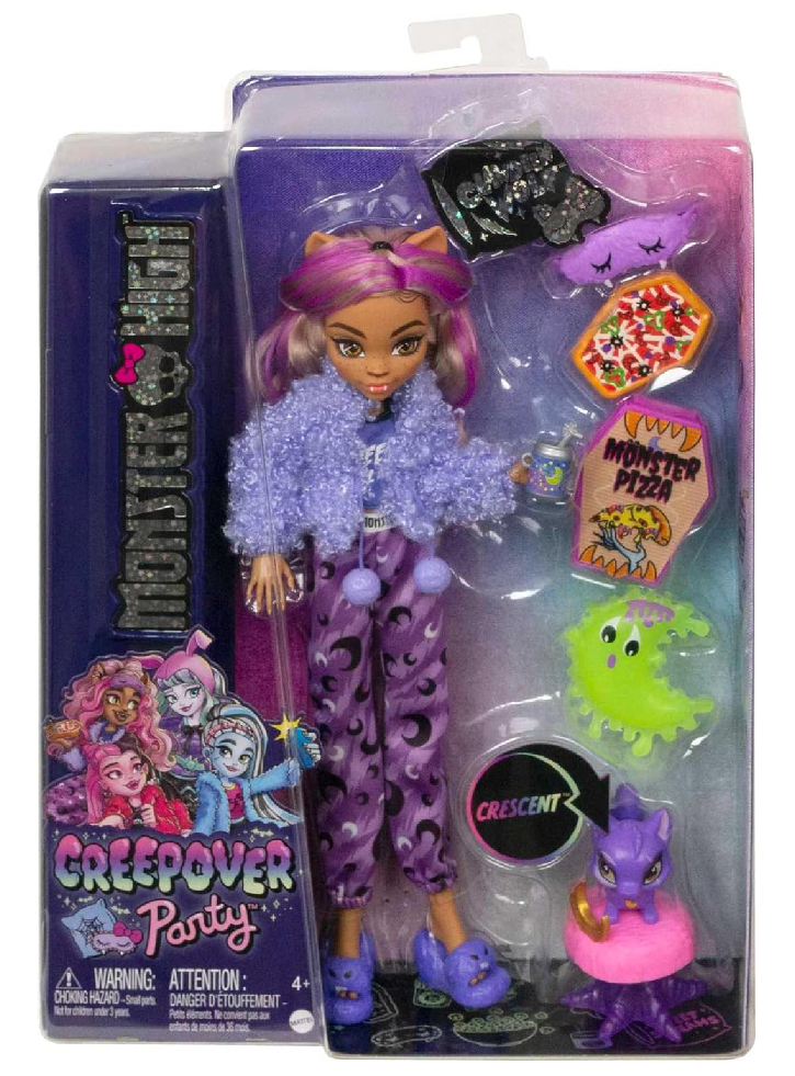 Monster High Creepover Party Clawdeen Wolf (HKY67)