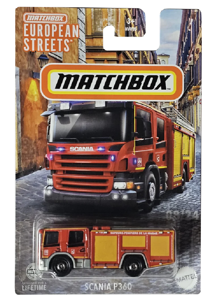 Matchbox European Streets Scania P360 Vehicle (HVV33)