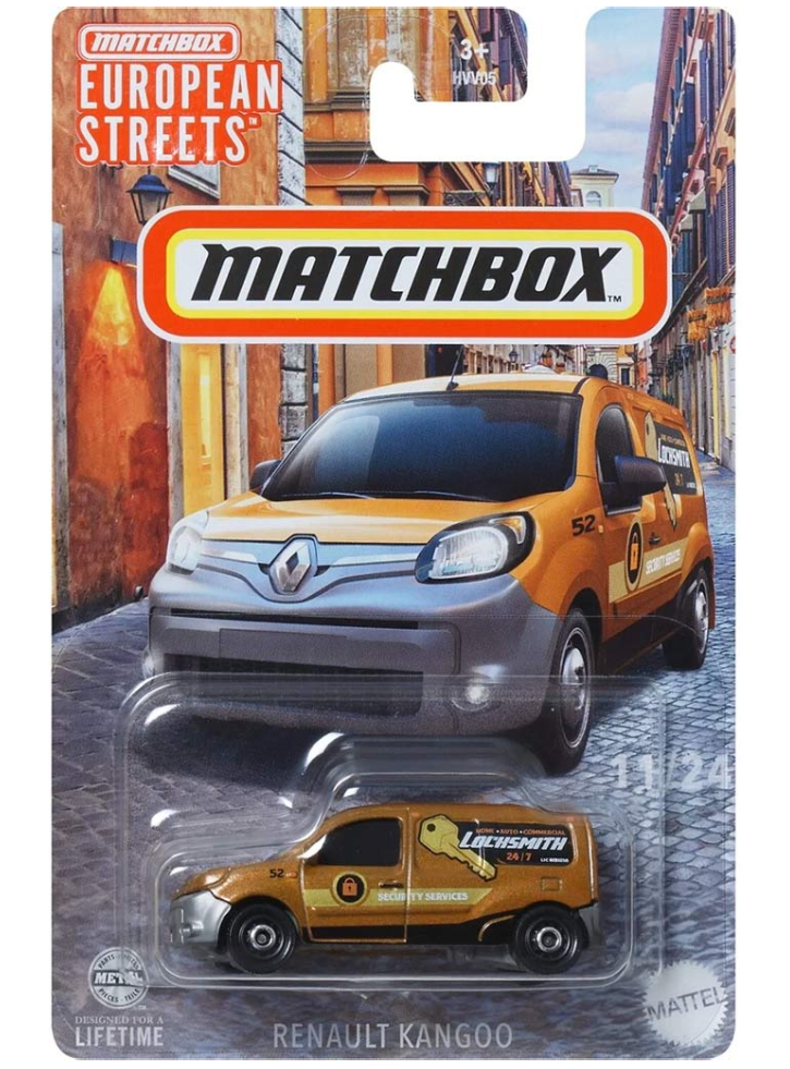 Matchbox European Streets Renault Kangoo Vehicle (HVV32)