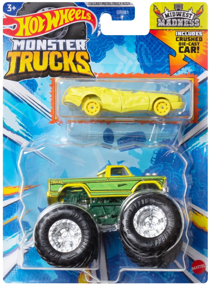 Hot Wheels Monster Trucks Midwest Madness 2 Pack (HWN42)