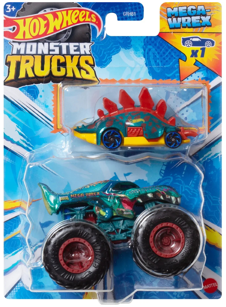 Hot Wheels Monster Trucks Mega Wrex 2 Pack (HWN43)