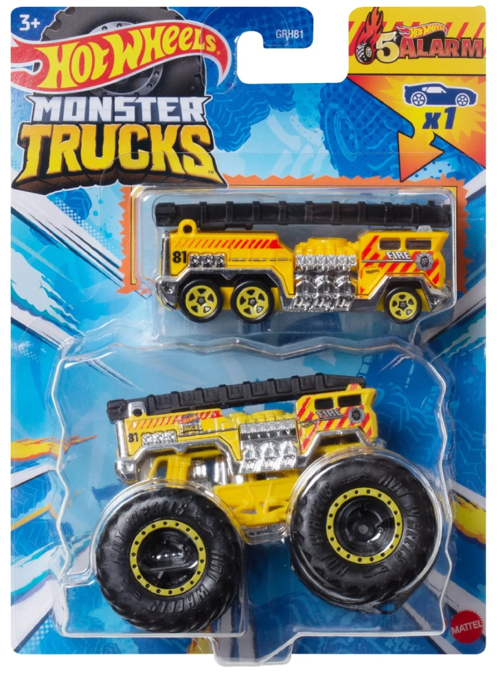 Hot Wheels Monster Trucks Alarm 2 Pack (HWN39)