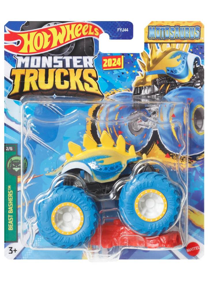 Hot Wheels Monster Trucks Motosaurus Die-Cast Vehicle (HTM43)