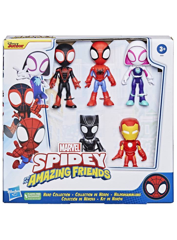Disney Junior Marvel Spidey and his Amazing Friends Hero Collection Pack (F8401)