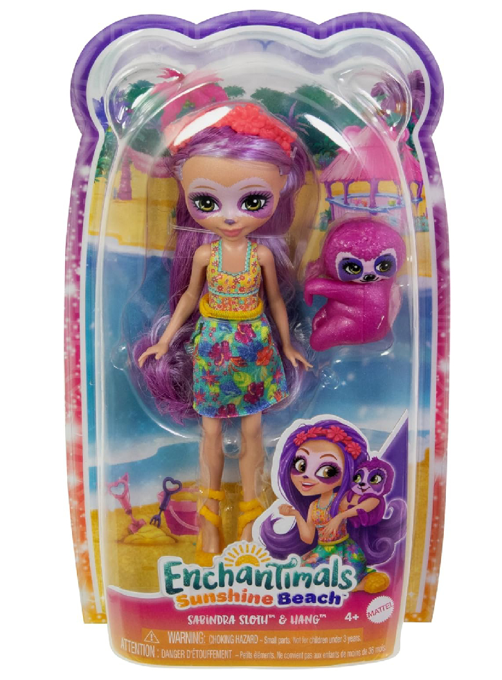 Enchantimals Sunshine Beach Doll with Pet (HRX82)