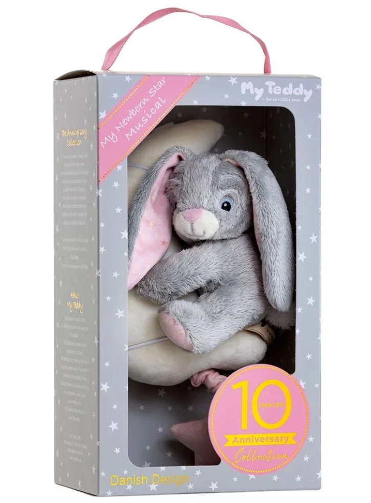 My Teddy My Newborn Star Musical Rosa (28-NSPM)