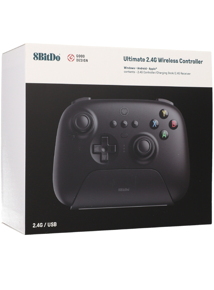 Controller 8BitDo Ultimate with Charging Dock Black - PC