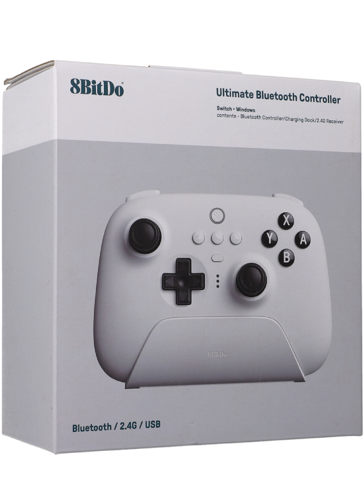 Controller 8BitDo Ultimate with Charging Dock White - Nintendo Switch