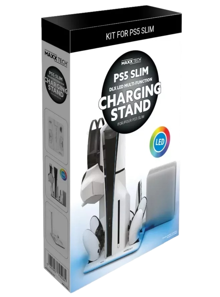 Charging Stand Maxx Tech Slim DLX LED Multi-Function - Playstation 5