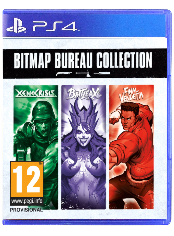 Bitmap Bureau Collection (Xeno Crisis, Battle Axe, F.Vendetta) - PS4
