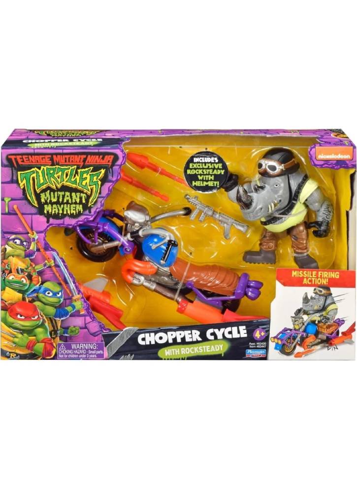 Turtles Mutant Mayhem Rocksteady Cycle Rocksteady (46-83447)