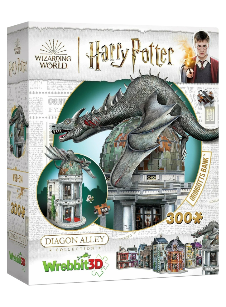 Wrebbit 3D Puzzles Harry Potter Gringotts Bank (40970016)
