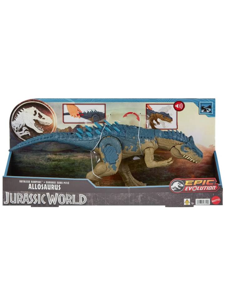 Jurassic World Epic Evolution Ruthless Rampage Allosaurus (HRX50)