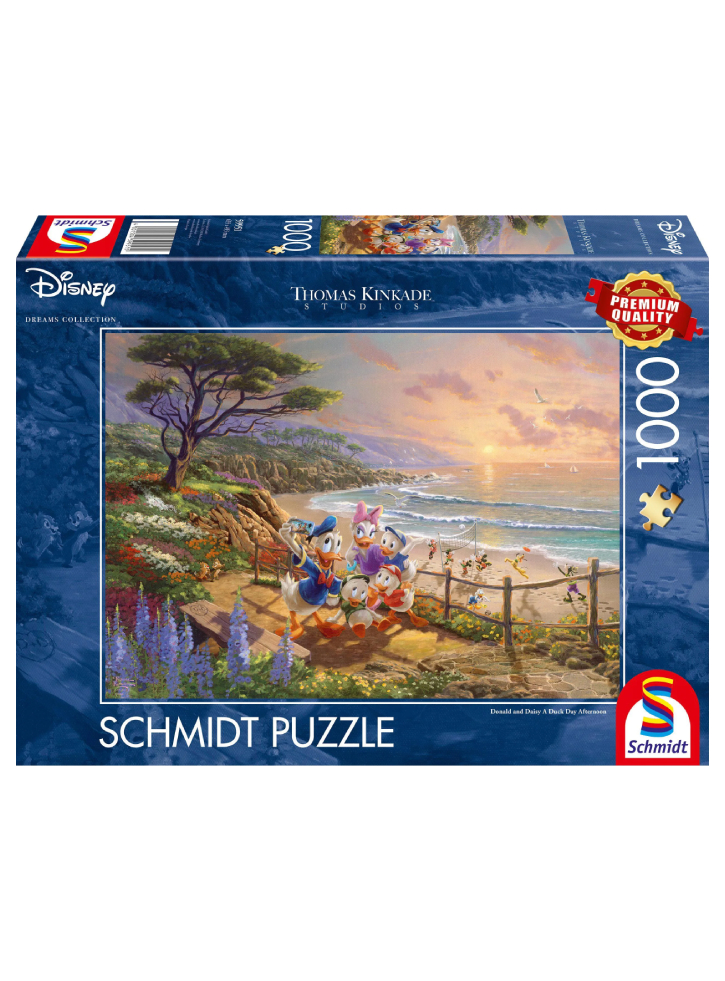 Puzzle Schmidt Thomas Kinkade Disney Donald & Daisy A Duck Day Afternoon (1000 pieces) (SCH9515)